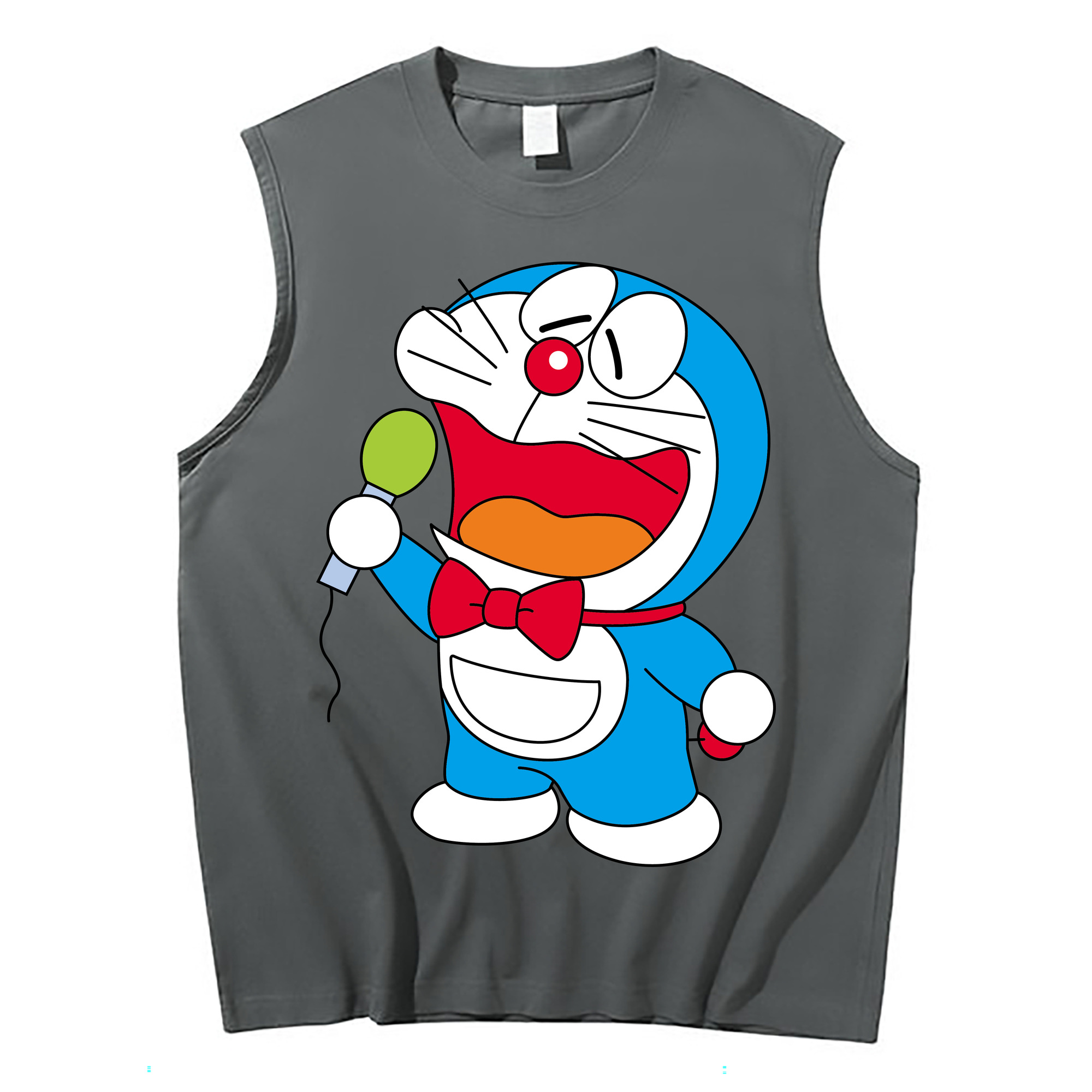 （画像用） ドラえもん Doraemon コットン100％タンクトップ（フロントプリント）